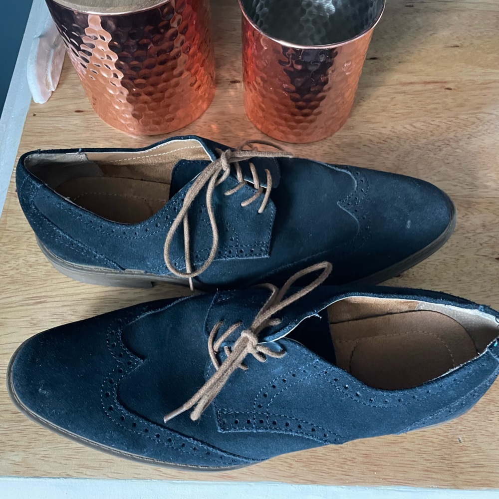 Men’s Calvin Klein Dress shoes, Navy size 10.5